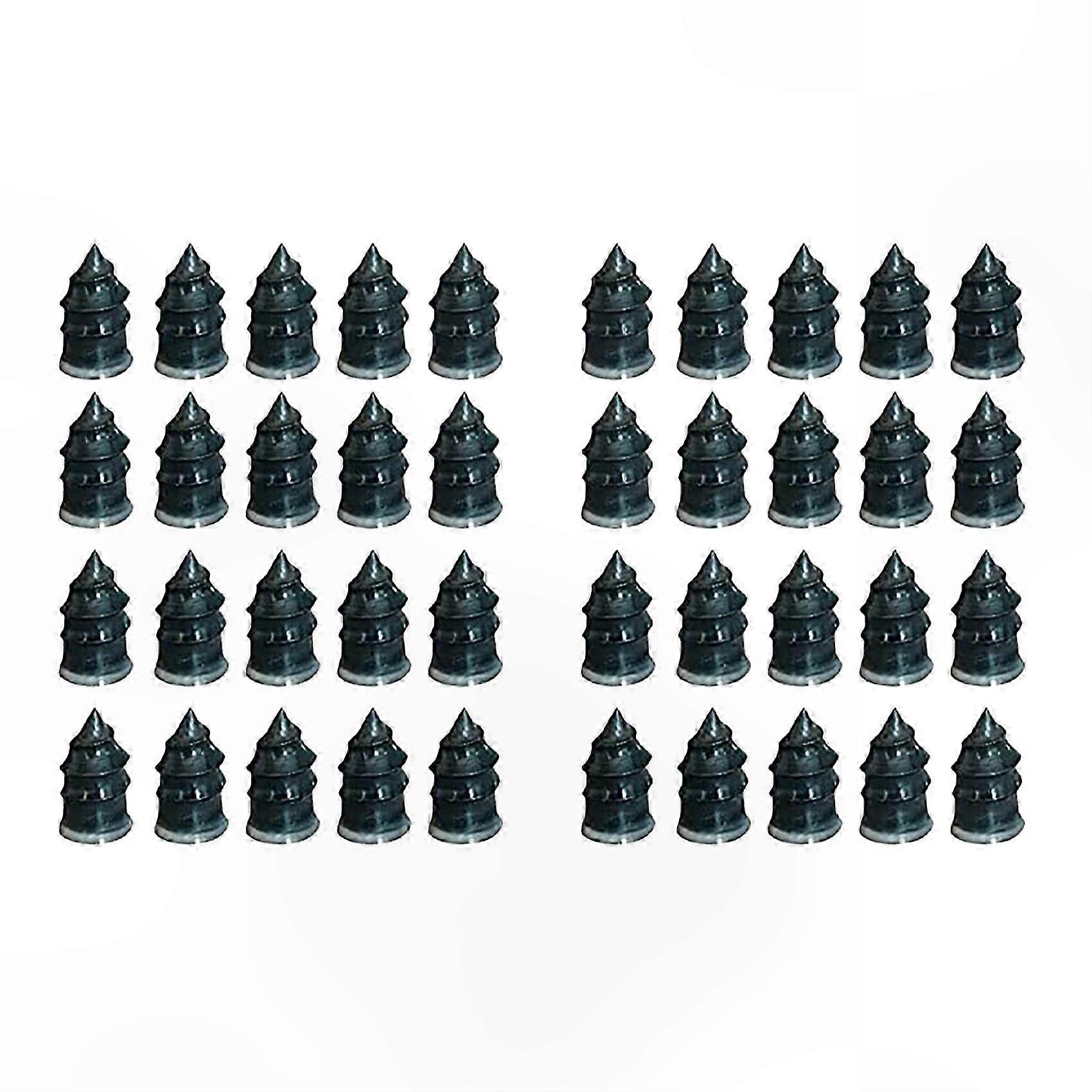 40PCS Tire Repair Kit with Rubber Nails for Auto and Motorcycle Vacuum Tire Fixing Tool Self-Service Solution