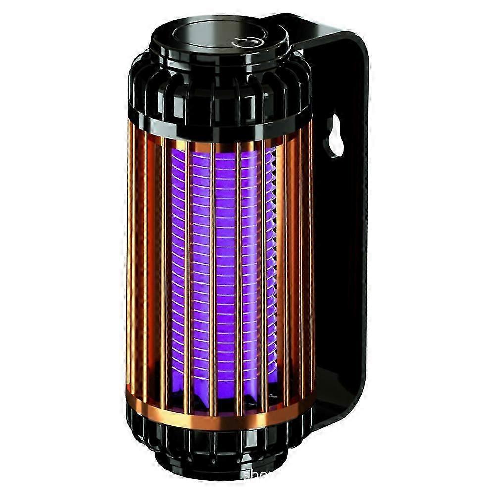 Plastic Silent Mosquito Trap 360 Degree Trapping High Voltage USB Rechargeable