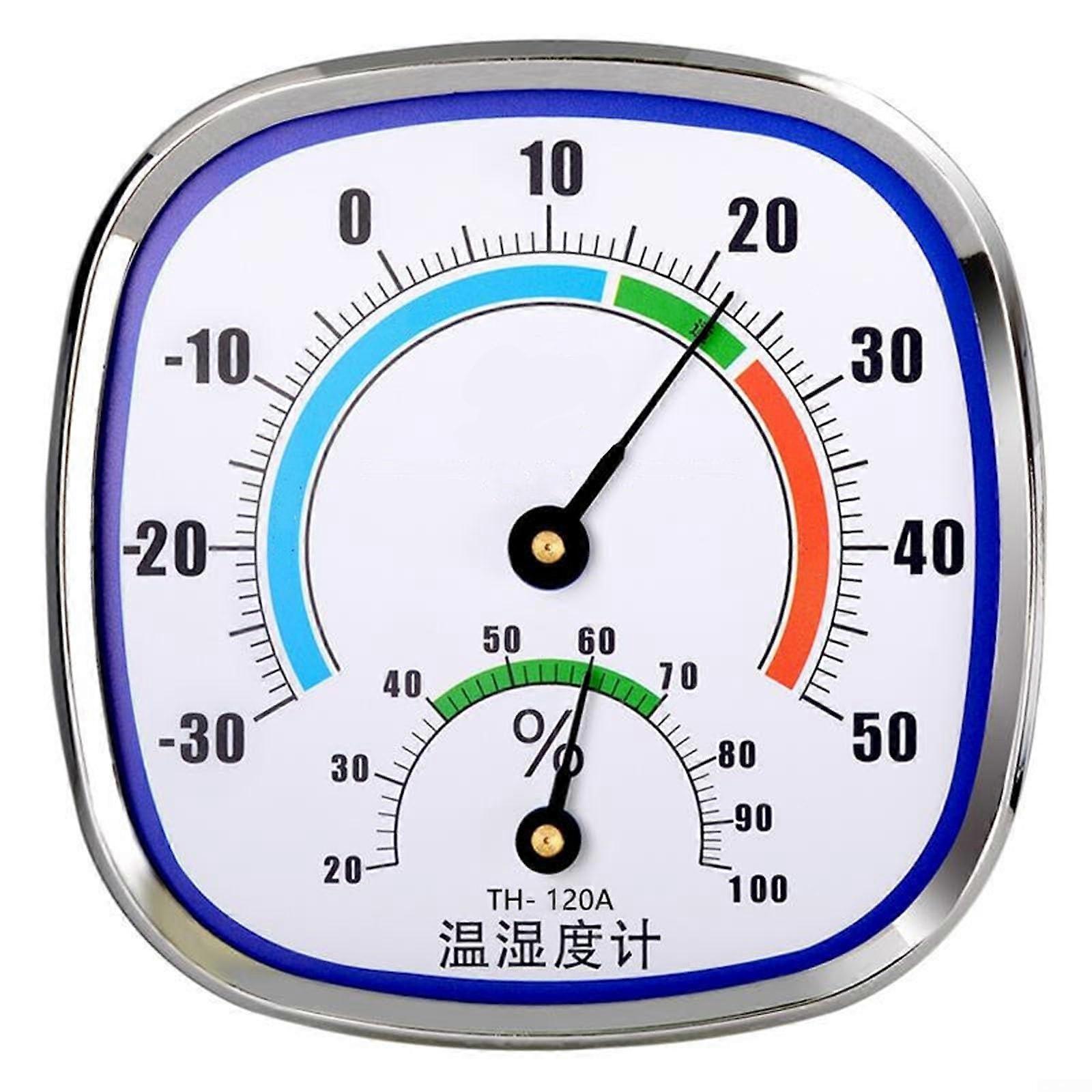 Accurate Wall Mounted Thermometer and Hygrometer Suitable for Various Indoor and Outdoor Spaces
