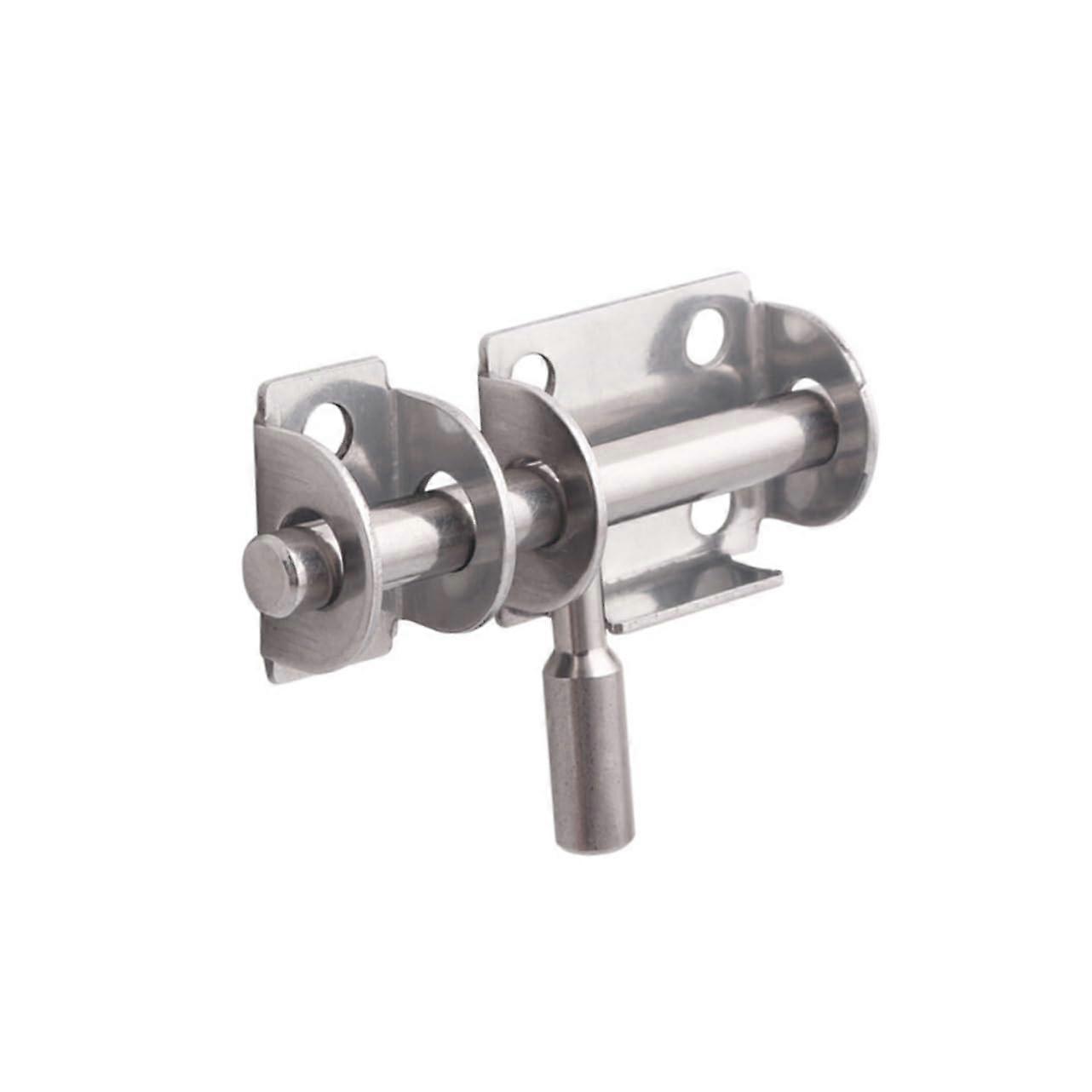 Door Bolts And Latches Reinforced Anti-Theft Lock For Windows And Doors Silver High-Quality Security Device