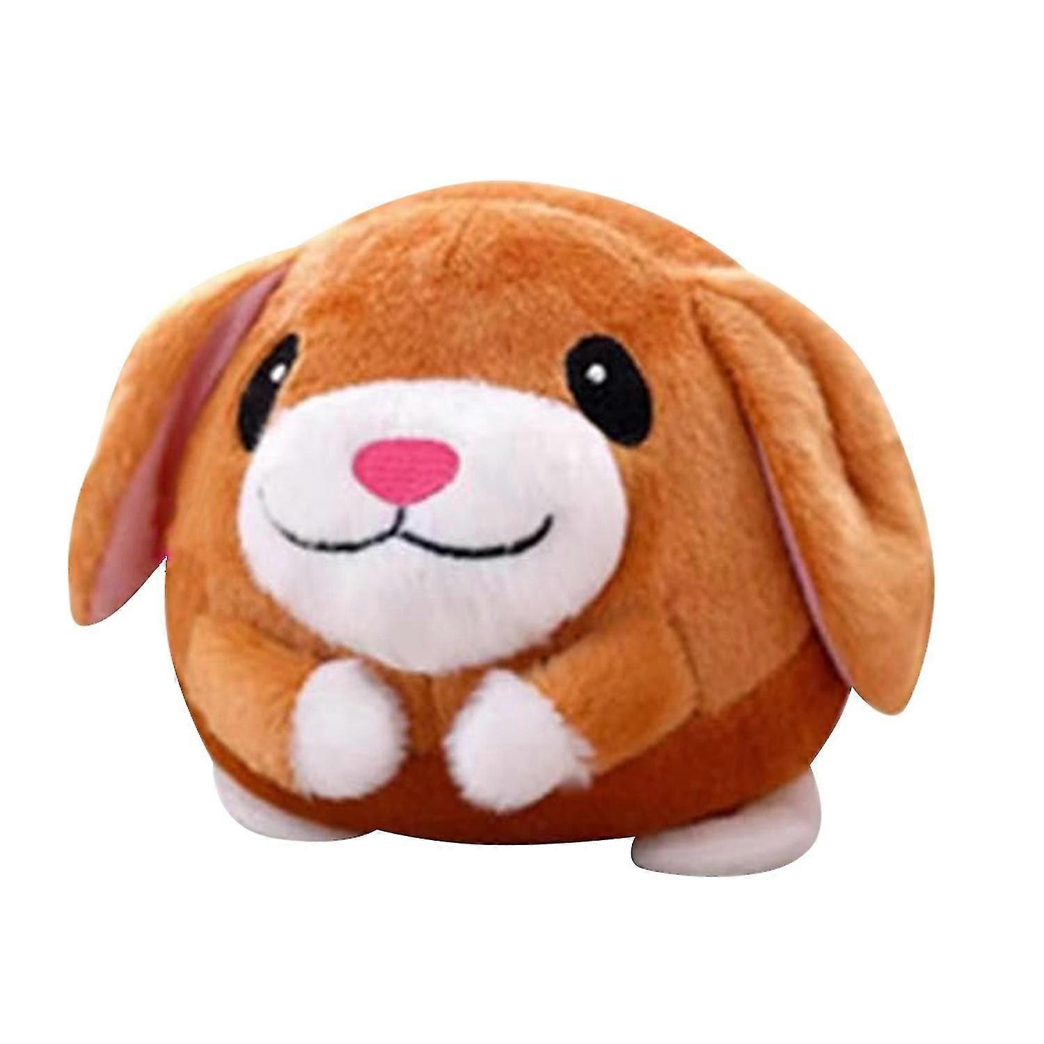 Interactive Dog Toy, Musical Bouncing Ball with Squeaker and Learning Functions