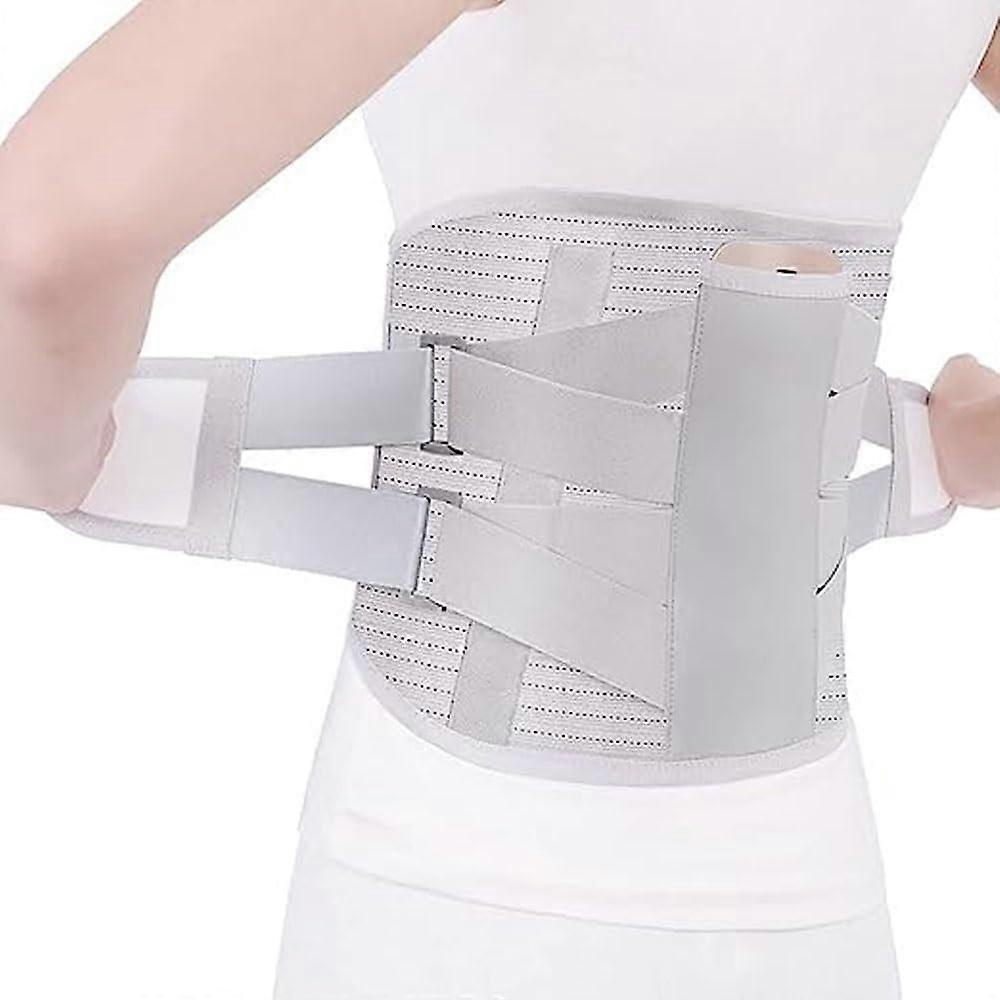 Back Support Lumbar Support For The Lower Back Waist Support Belt With Removable Pad And Two Adjustable Straps XL