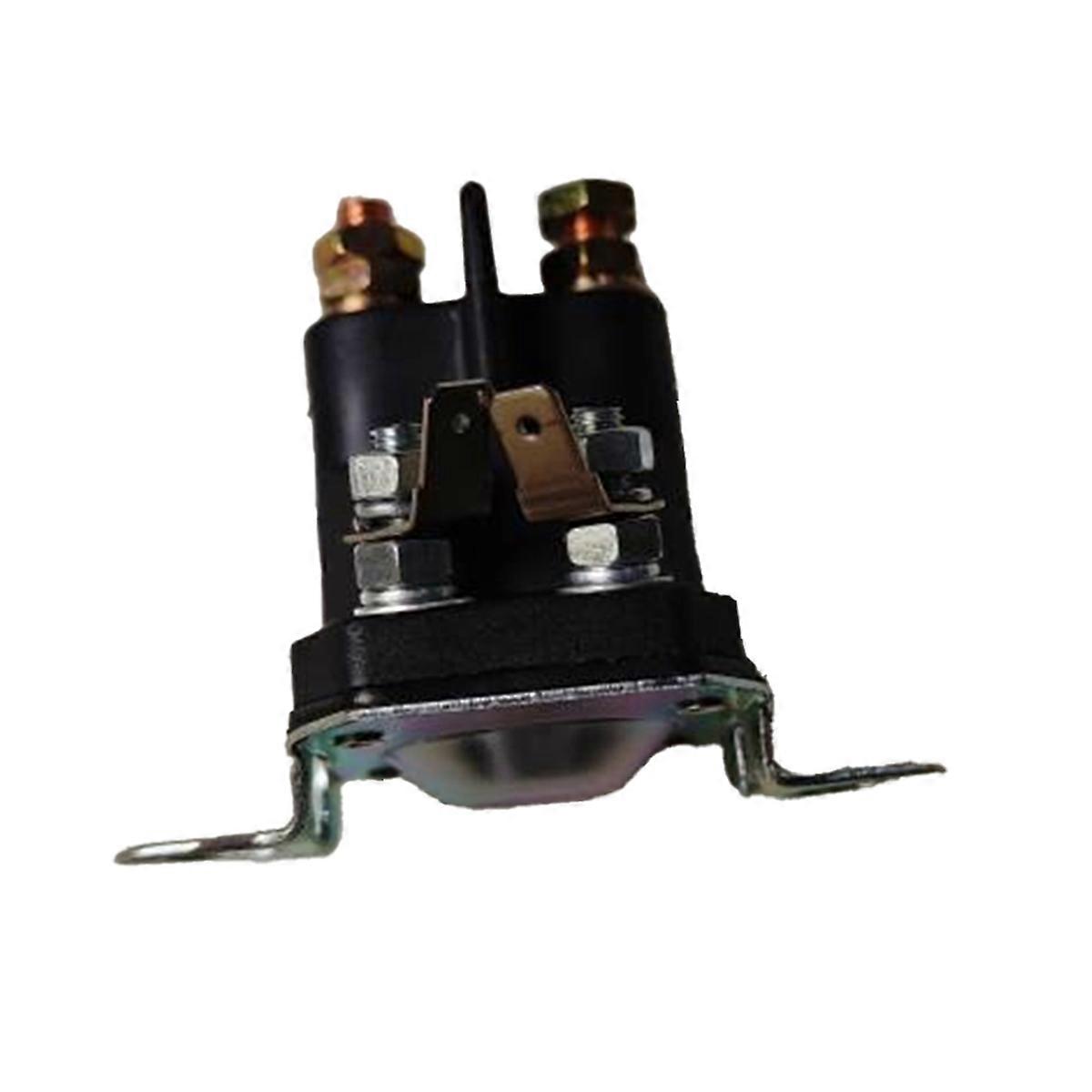 Relay 4-Pole Magnetic Switcher Relay for Mower Lawn Tractor Electromagnetic Relay Lawn Mower Tool Su