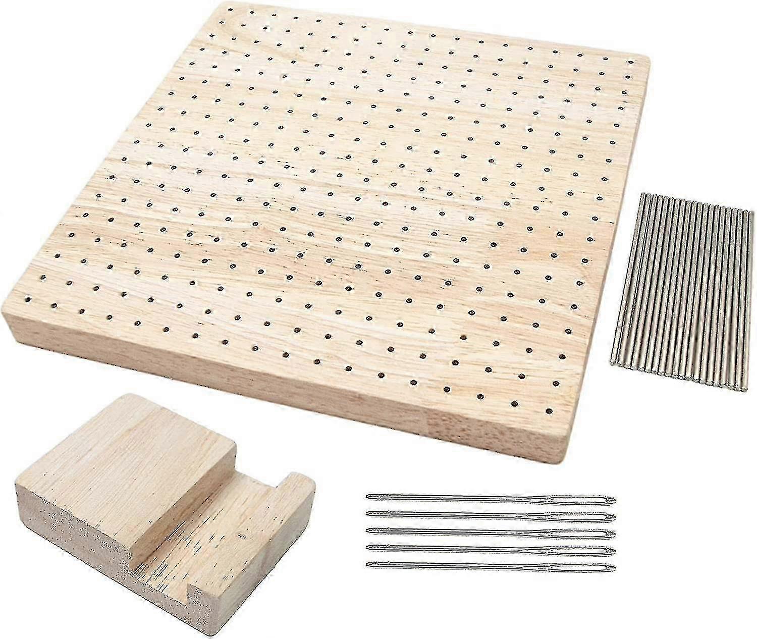Handcrafted Wooden Blocking Board | Crochet Kits For Beginners Adul...