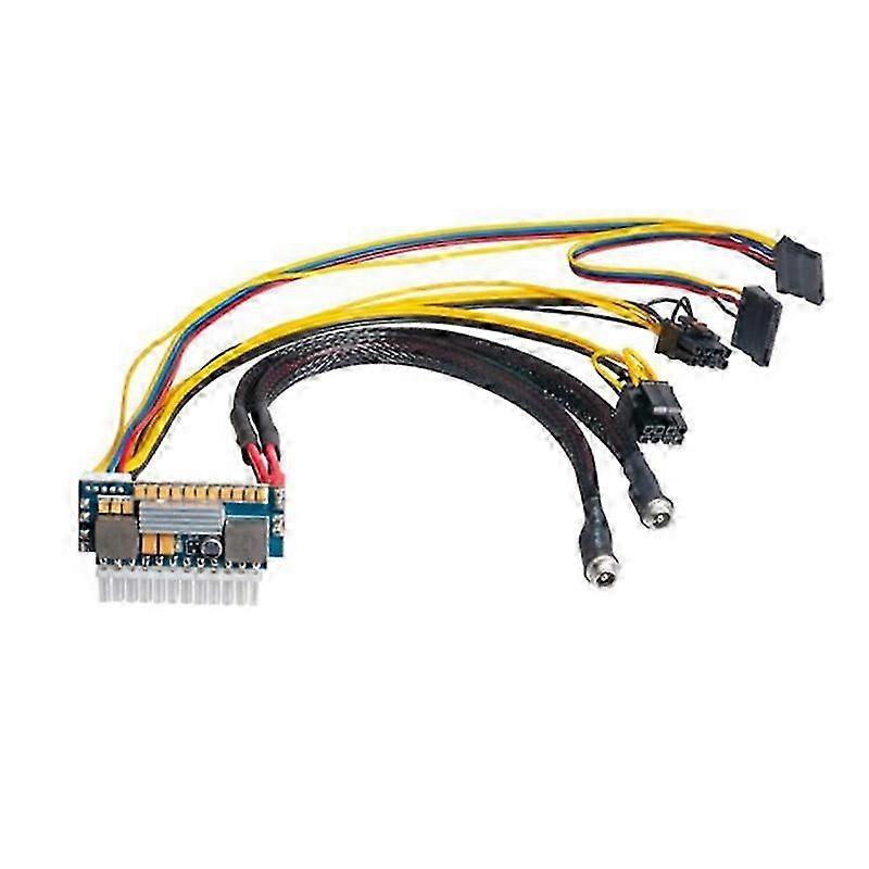 Realan 450W Mini ITX Pico PSU avec 24 broches, entrée 12V DC, commutateur DC ATX pour alimentation PC