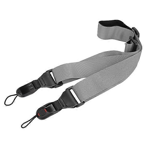 Universal Durable Adjustable Camera Strap Shoulder Anti-Slip Belt Gray