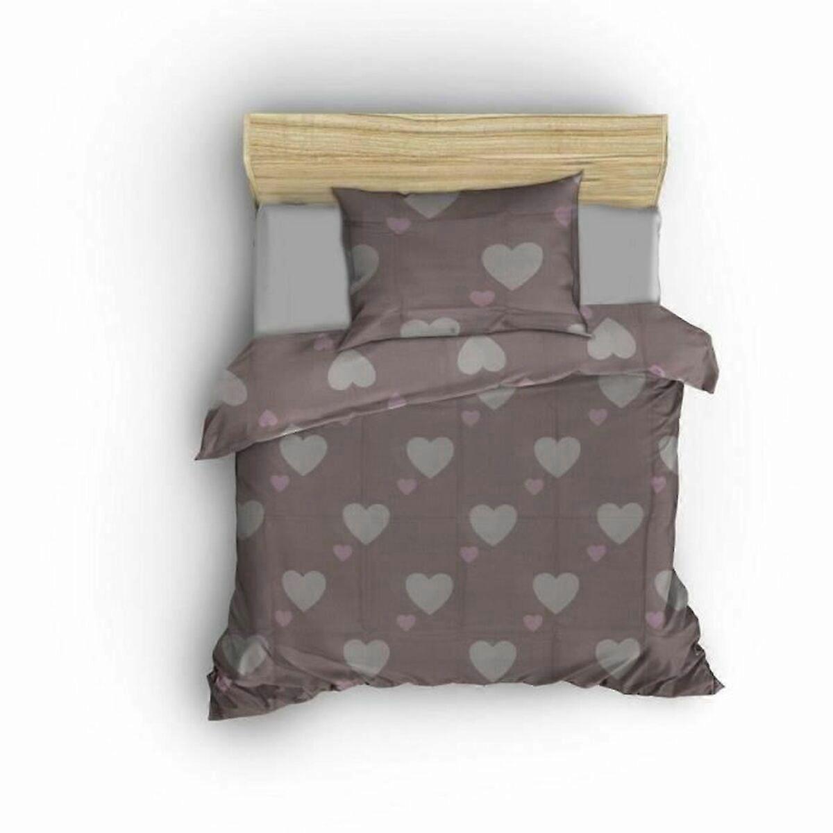 Duvet cover set Pink Super king 3 Pieces