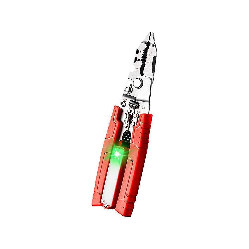 Wire Strippers With Hook Knife Multi Functional Electrician Pliers