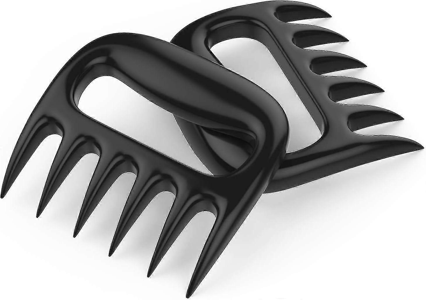 Barbecue tongs, two-piece set, bear paw design, multi-functional and dishwasher-safe