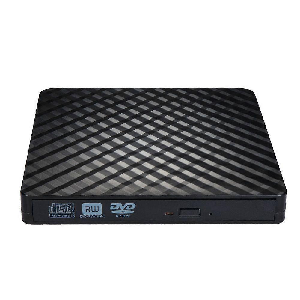 External CD DVD Drive, USB 3.0 and Type-C Portable CD DVD +/-Rw Drive Reader, DVD/CD Rewriter, DVD