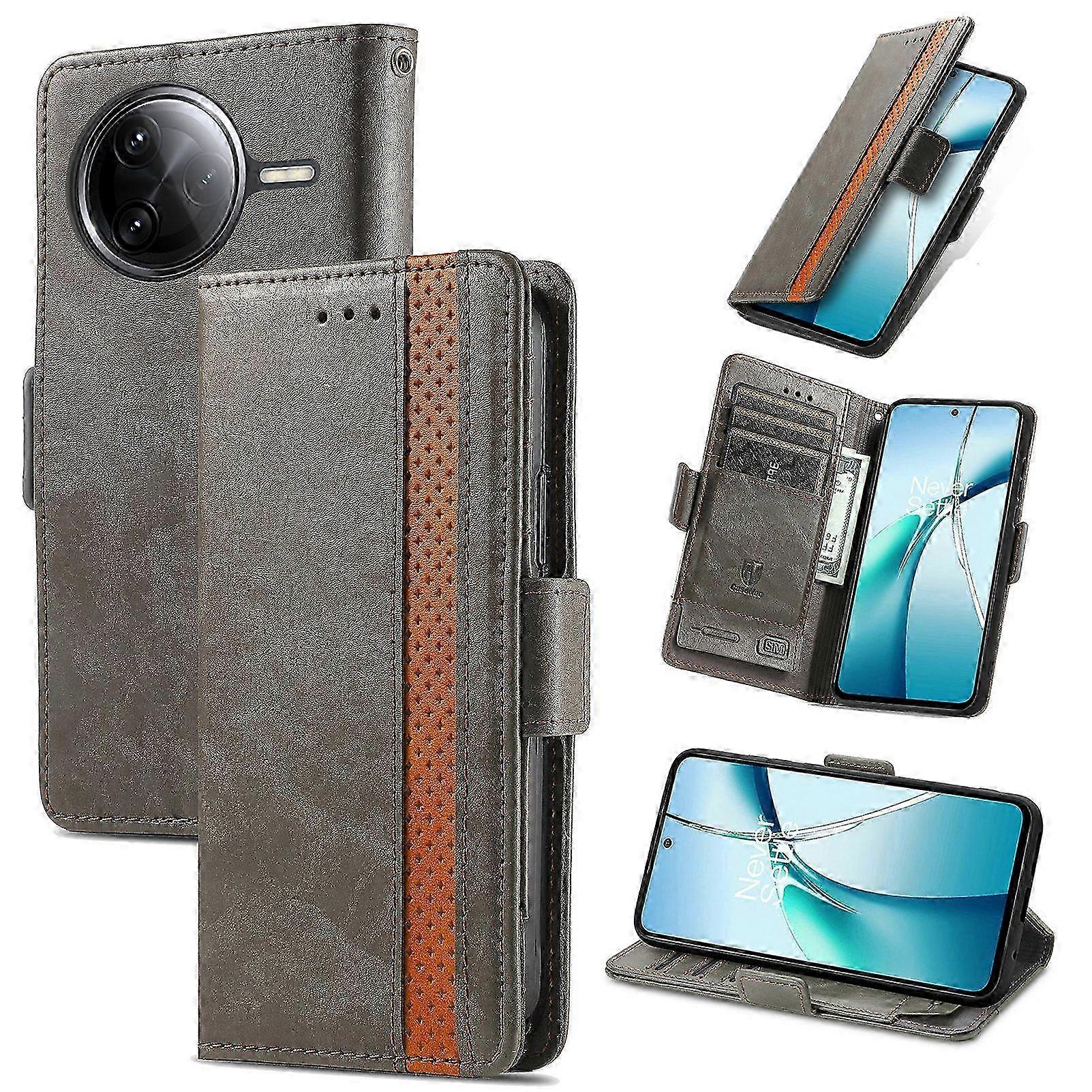 2025 Compatible With Xiaomi POCO F7 Ultra Wallet Case, PU Leather Flip Case with Card Holders RFID Blocking Kickstand Phone Cover