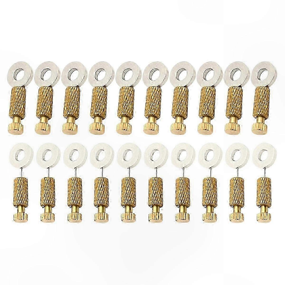 20Pcs Locking Pins for Leather Crafting, DIY Positioning Needles for Leather Projects, Crafting Tools Set