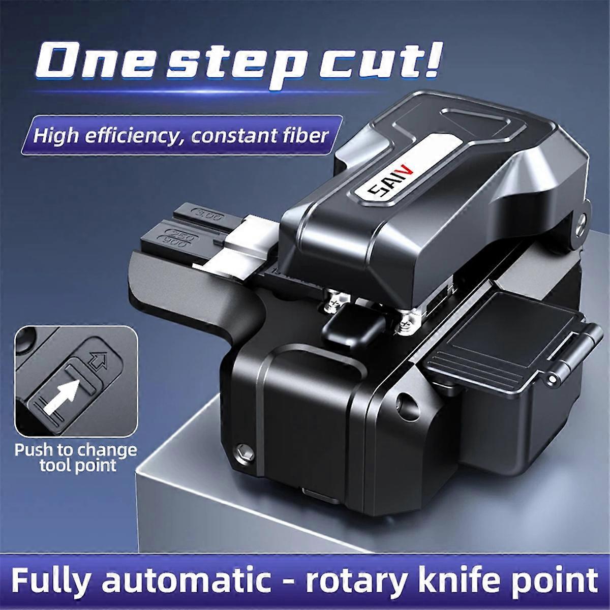 M9 Fiber Cleaver Fully Automatic High Precision Fiber Optic Cleaver Fiber Fusion Splicer Cutter Col