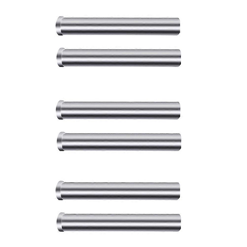 Silver Weighted Jump Rope Blocks Stainless Steel Exercise Accessories 3Pairs