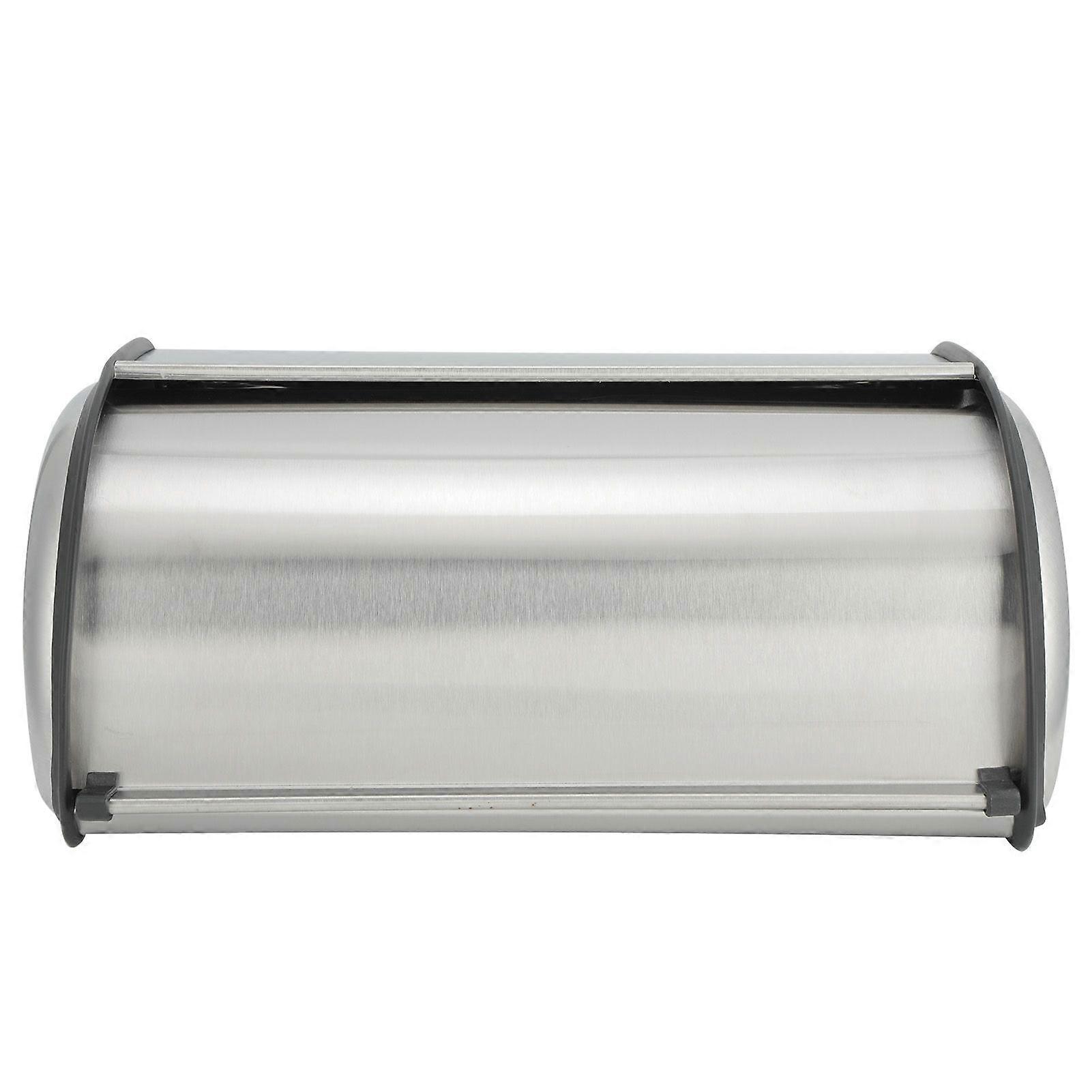 Kitchen Storage Box Simple HighGrade Frosted Stainless Steel for Bread Cake Bin Container