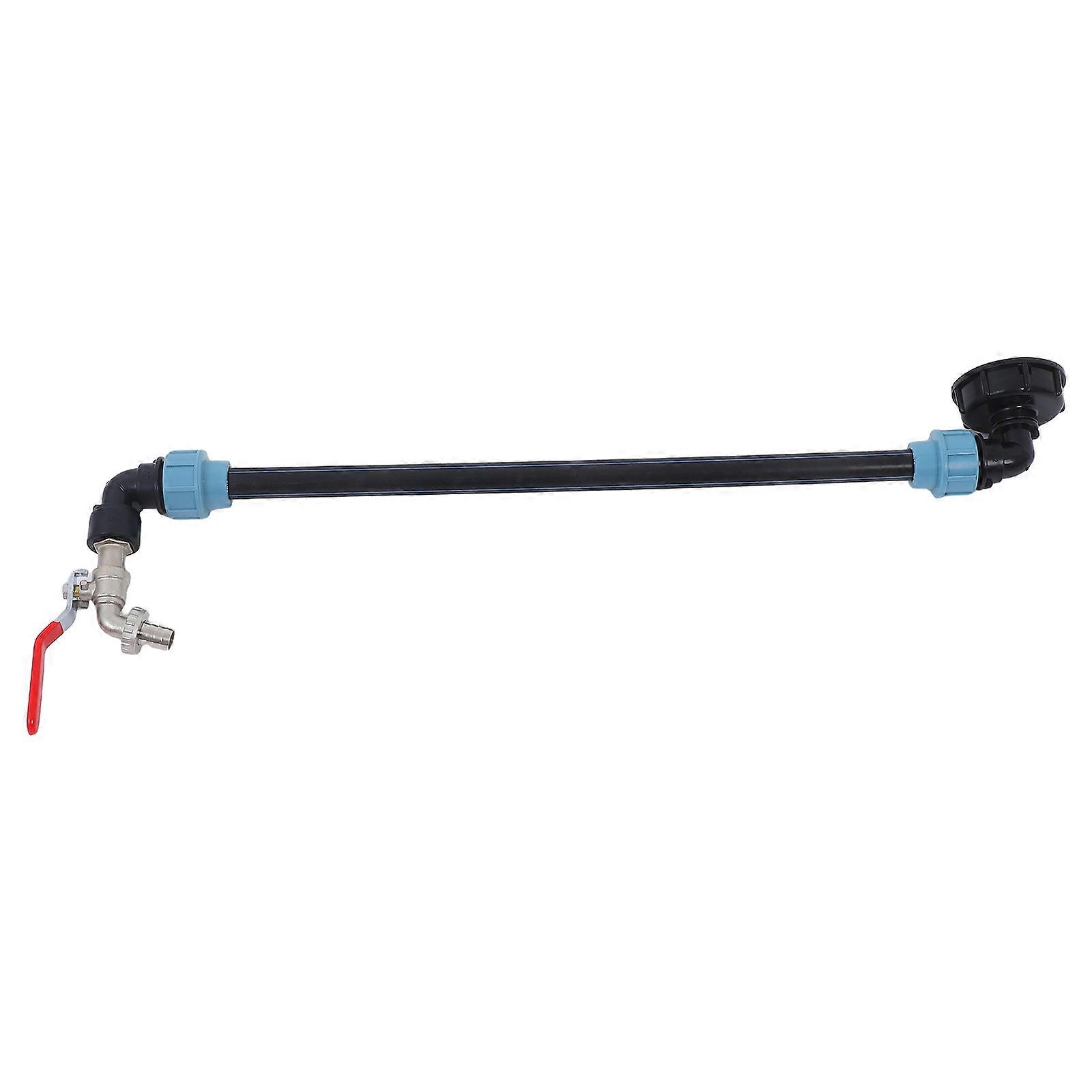 Hose Connector Thread Water Tank Adapter for Ibc Tote Tanks Residential Use Pe Multi Material Easy Installation 1 Set