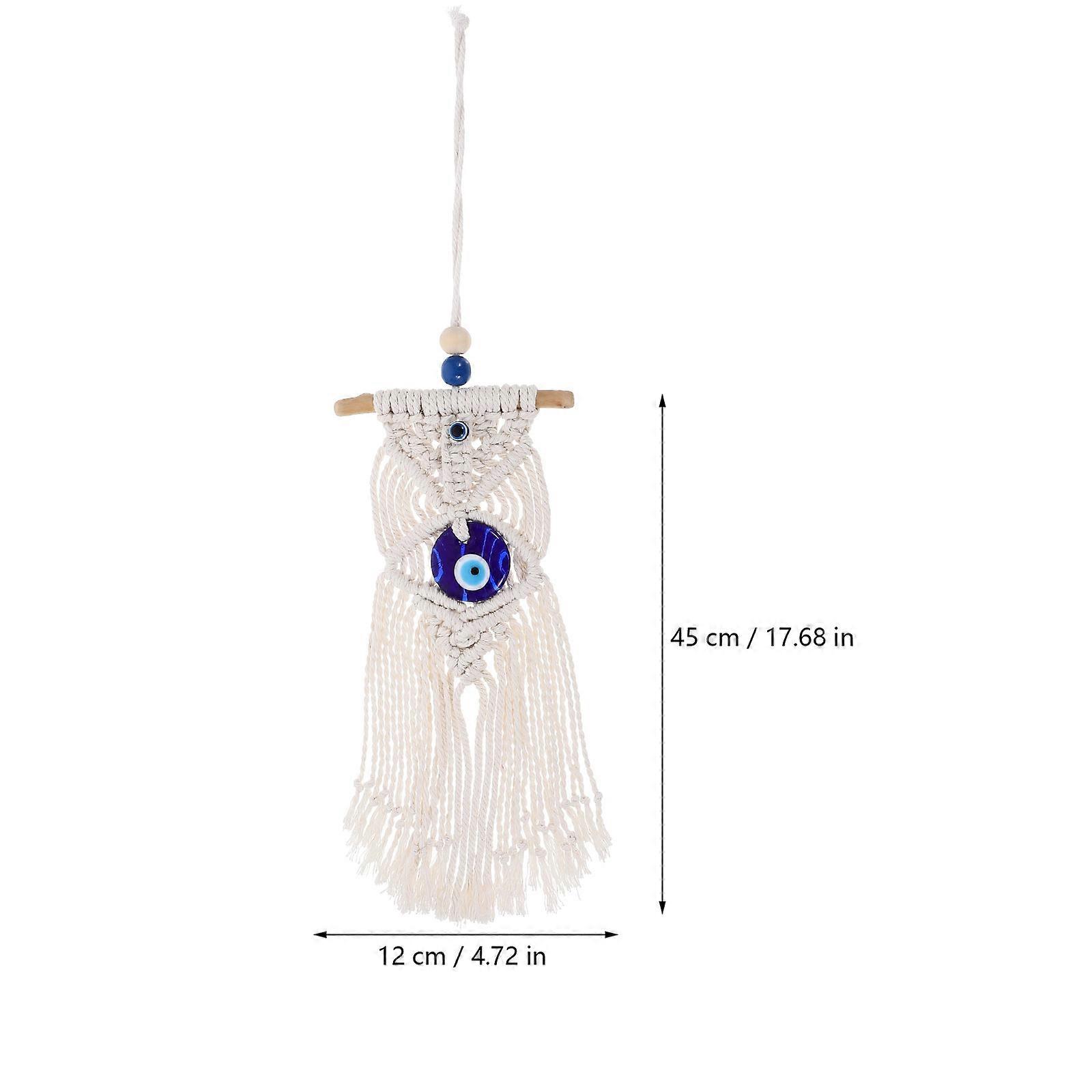 Macrame Wall Decor with Cotton Rope for Handmade Wall Hanging Tapestry 1 Piece