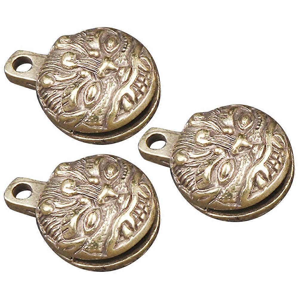 Vintage Bell Pendant Charm DIY Hanging Bell Set for Decoration 9Pcs