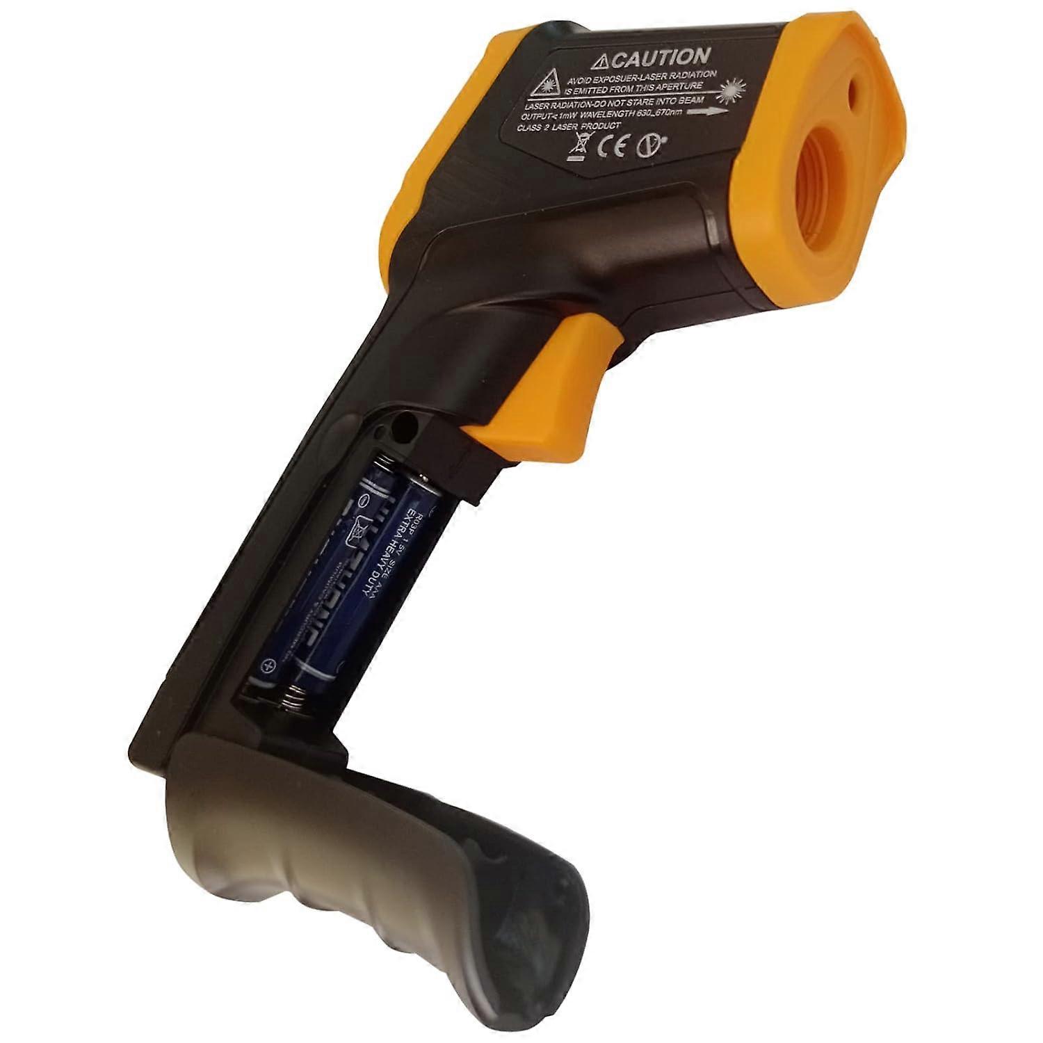 Digital infrared thermometer gun for cooking, grilling, pizza oven, infrared thermometer with backlight, -58℉~932℉ (-50℃~500℃) (not for human use)