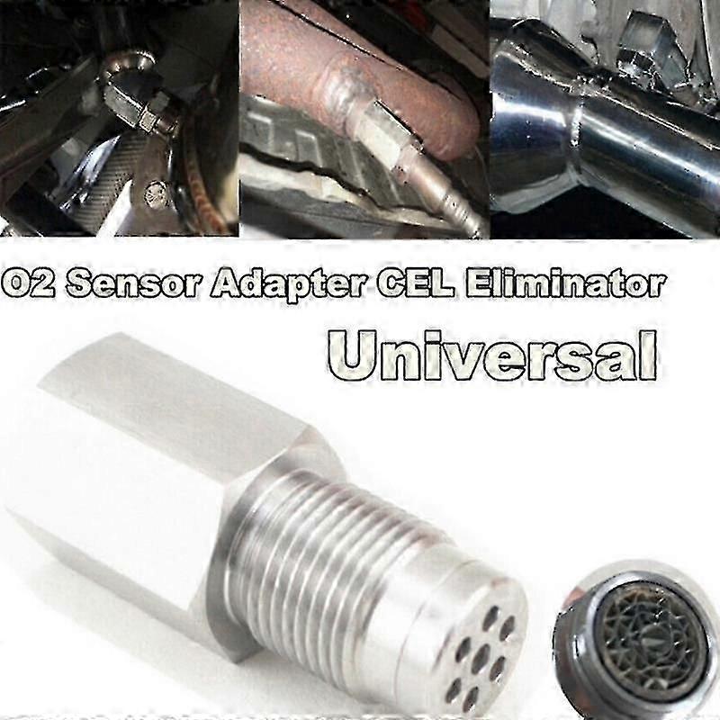 High Quality Mini Catalytic Converter With Built-in M18x1.5 Catalytic Converter 304 Stainless Steel 6*2.5*2.5cm O2 Sensor-2025-ss