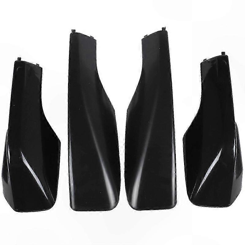 Car Roof Rack Cover Replacement Shell with End Rails and 4 Accessories