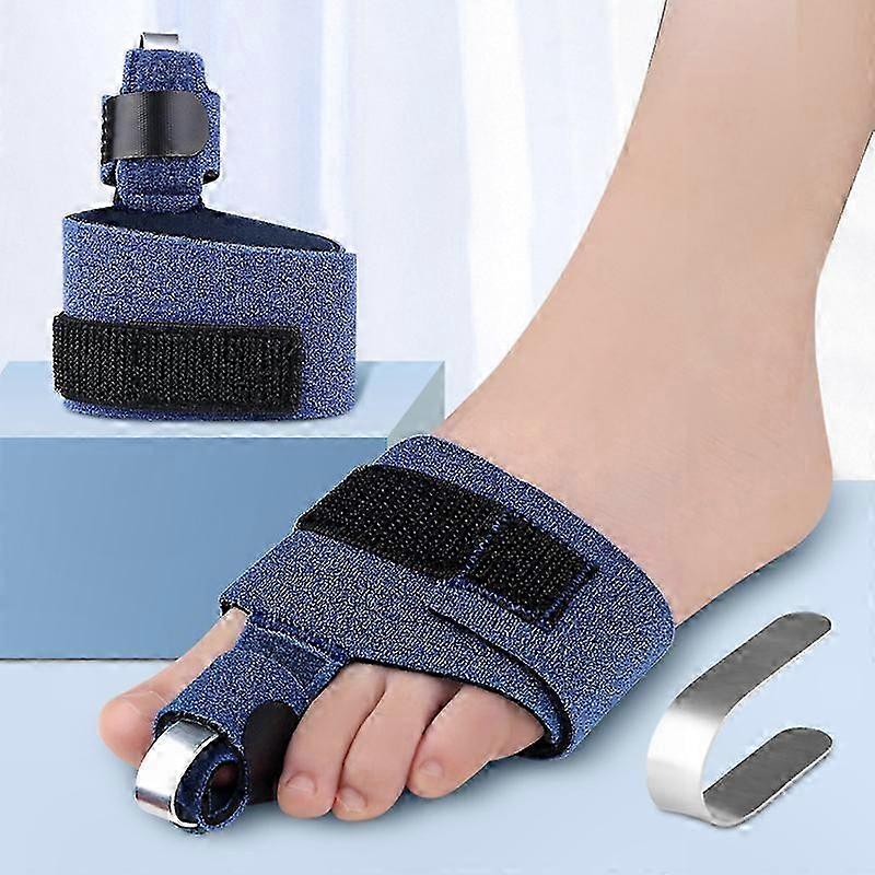 Toe Alignment Splint, Corrective Brace for Bent, Crooked, and Overlapping Toes, Support for Claw, Hammer, Mallet Toe Issues