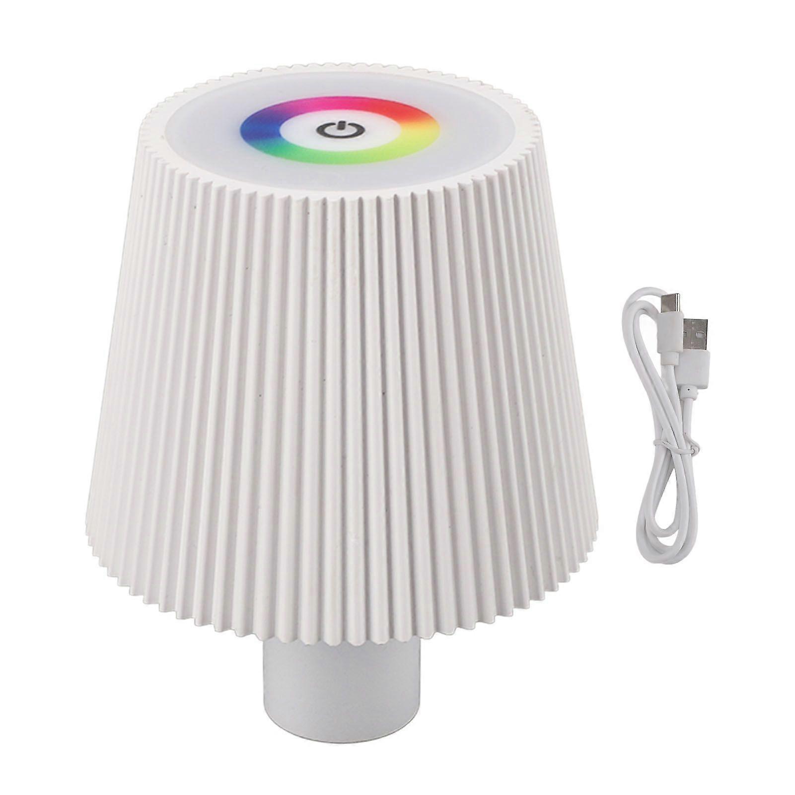 LED Bottle Lamp 4000mAh IP54 Waterproof Touch Control Color Adjustable USB Rechargeable Cordless Wine Bottle Lamp Night Light White