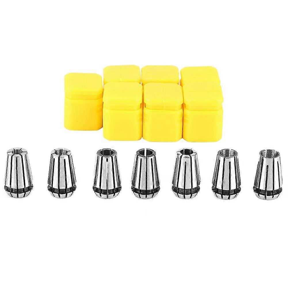1~7mm 65Mn Spring Steel CNC Collet Chuck ER11 Collet Set
