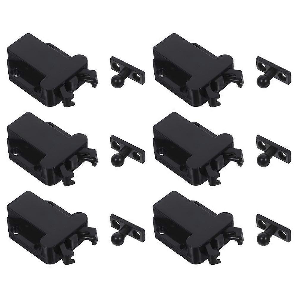 Push to Open Cabinet Latch for Hidden Door Closure 12Pcs Set
