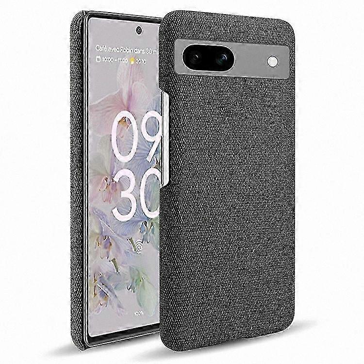 Non-Slip Solid Color Case for 7a - Hard PC Back with Fabric Grip, Scratch-Resistant Design
