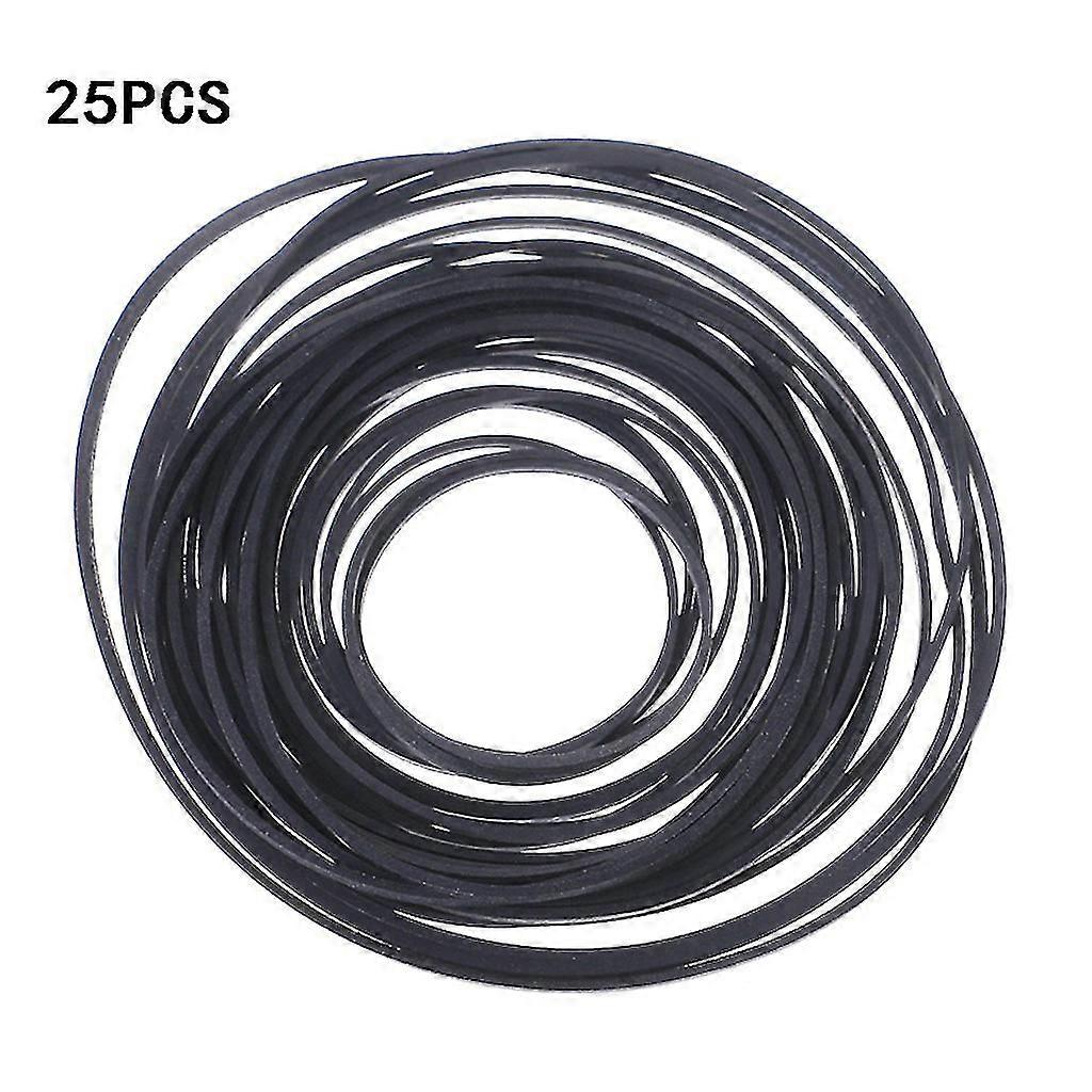 Rubber Belts for Electronics Universal Assorted Drive Flat Cassette Tape CD DVD