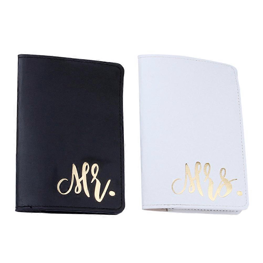 PU Passport Holder Case for Document Storage 4Pcs Set