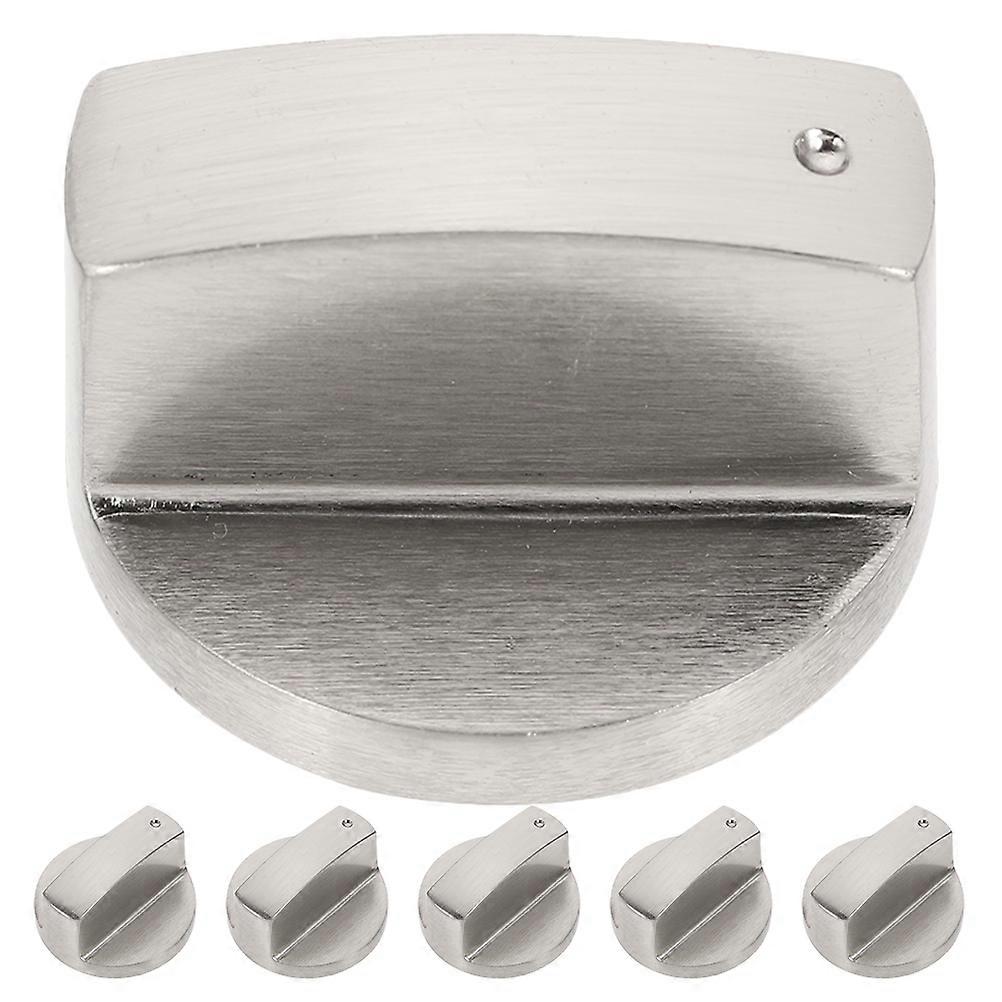 Oven Knob Replacement Gas Stove Knobs 30 Pcs Easy Installation Ideal For Home Kitchen Silver Durable Design