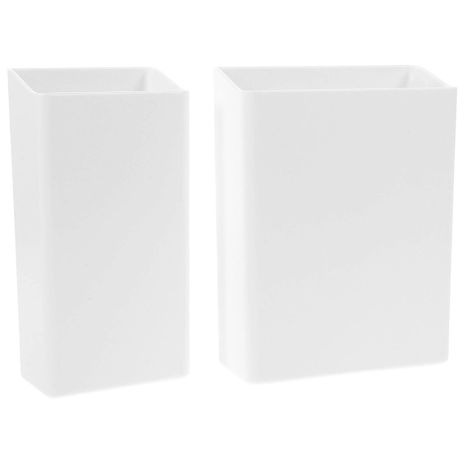 Toothpaste Dispenser 4Pcs Simple Design For Bathroom Accessories Easy Cleaning Wall Mounted Storage