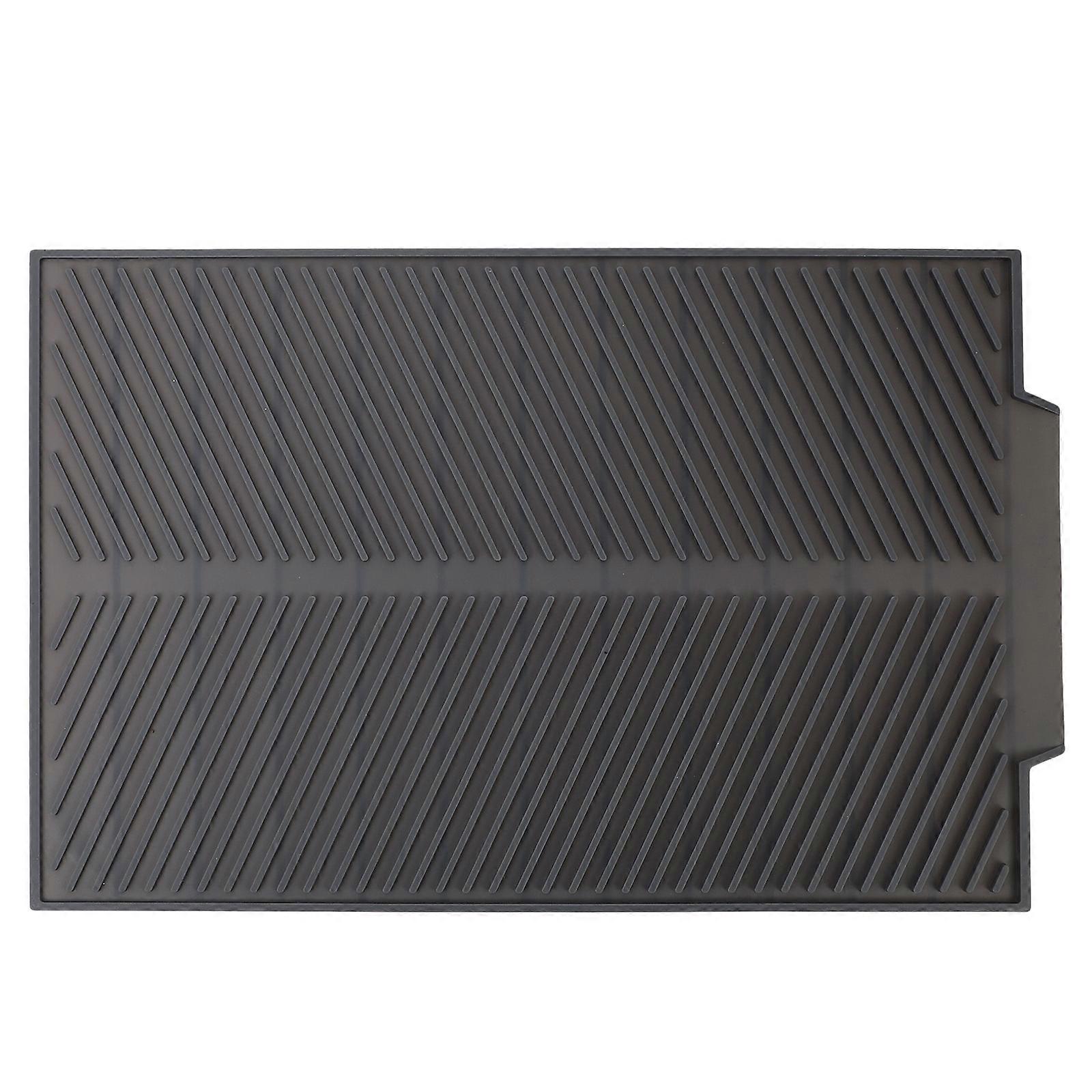 Tableware Drying Pad Roll-Up Heat Insulation Kitchen Mat for 2Pcs