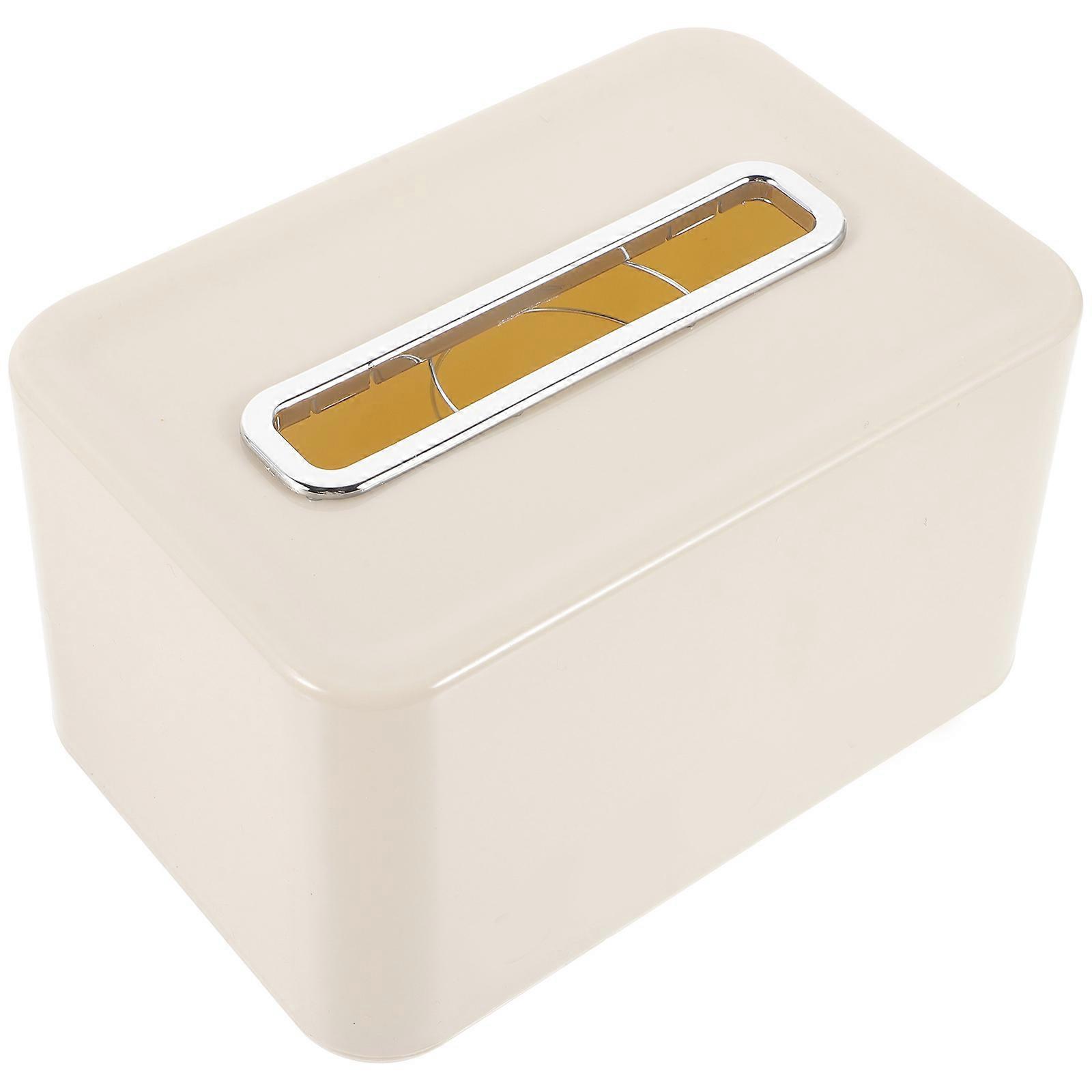 Spring Tissue Holder Tissue Organizer for Home 5Pcs Plastic Napkin Container