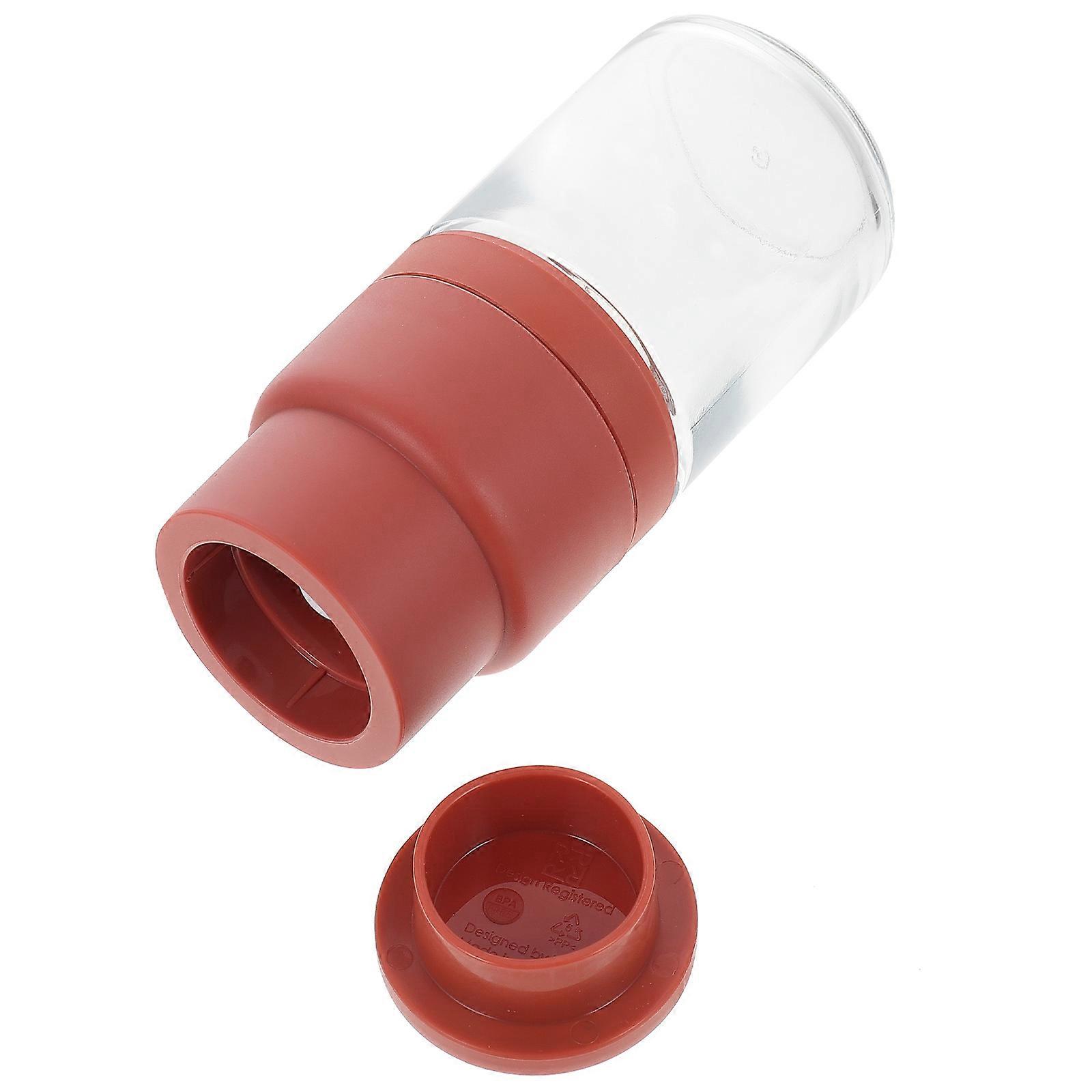 Kitchen Pepper Mill Shaker Handheld Salt and Pepper Grinder 2Pcs