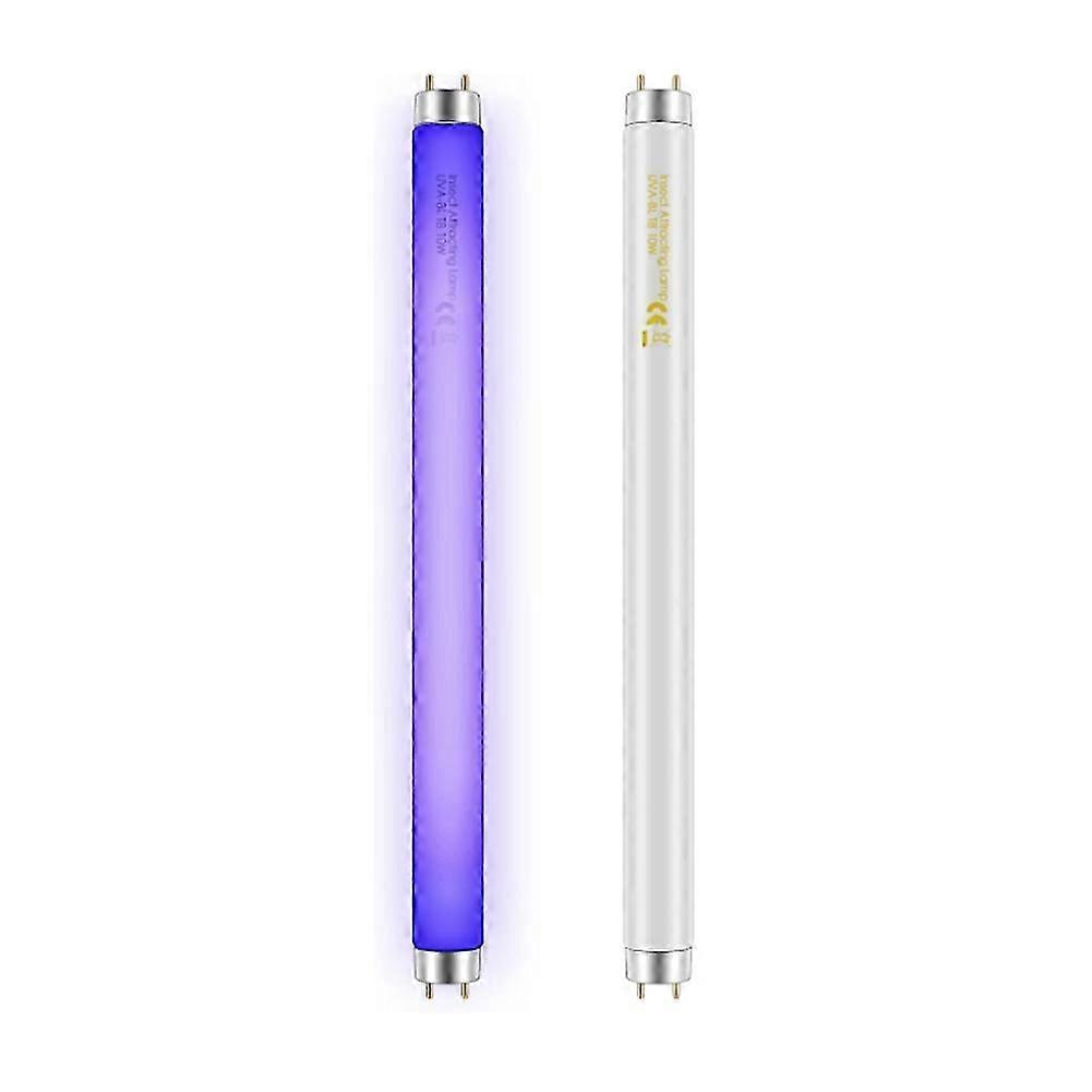 2025 2Pcs Bug Zapper Replacement Light Bulbs 10W for 20W Indoor Bug Zapper BL T8 F10W 13Inch Light Tube for Aspectek,Liba