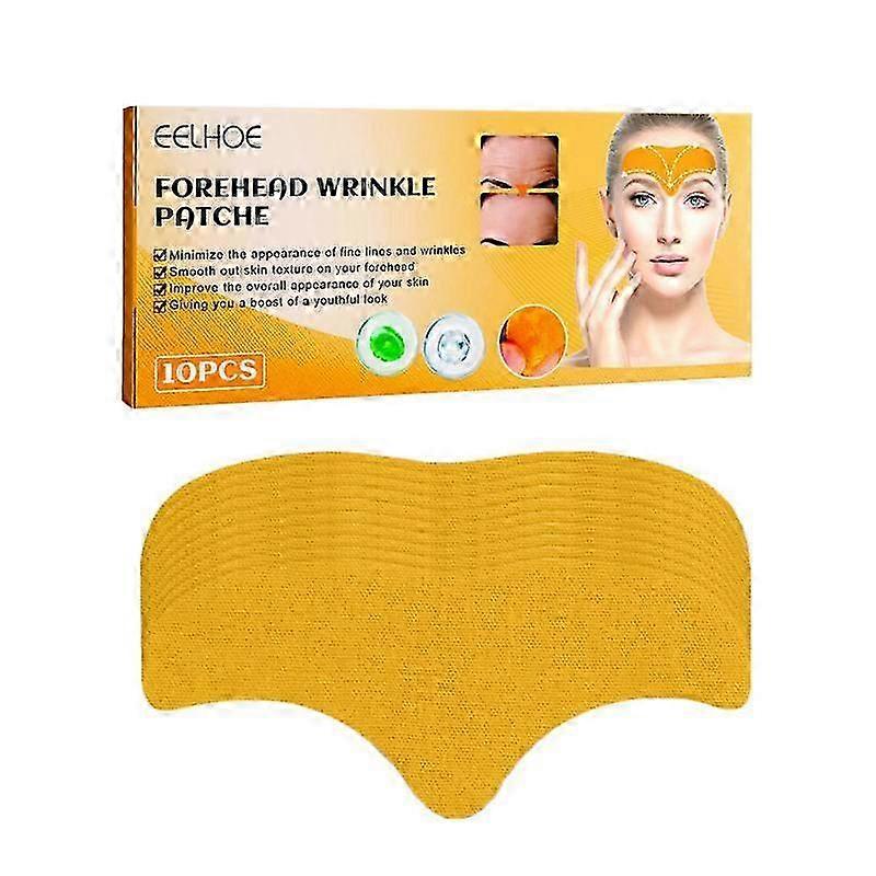 2025 10pcs/set Facial Forehead Wrinkle Patches Firming Mask Anti Aging Anti Wrinkle Remover