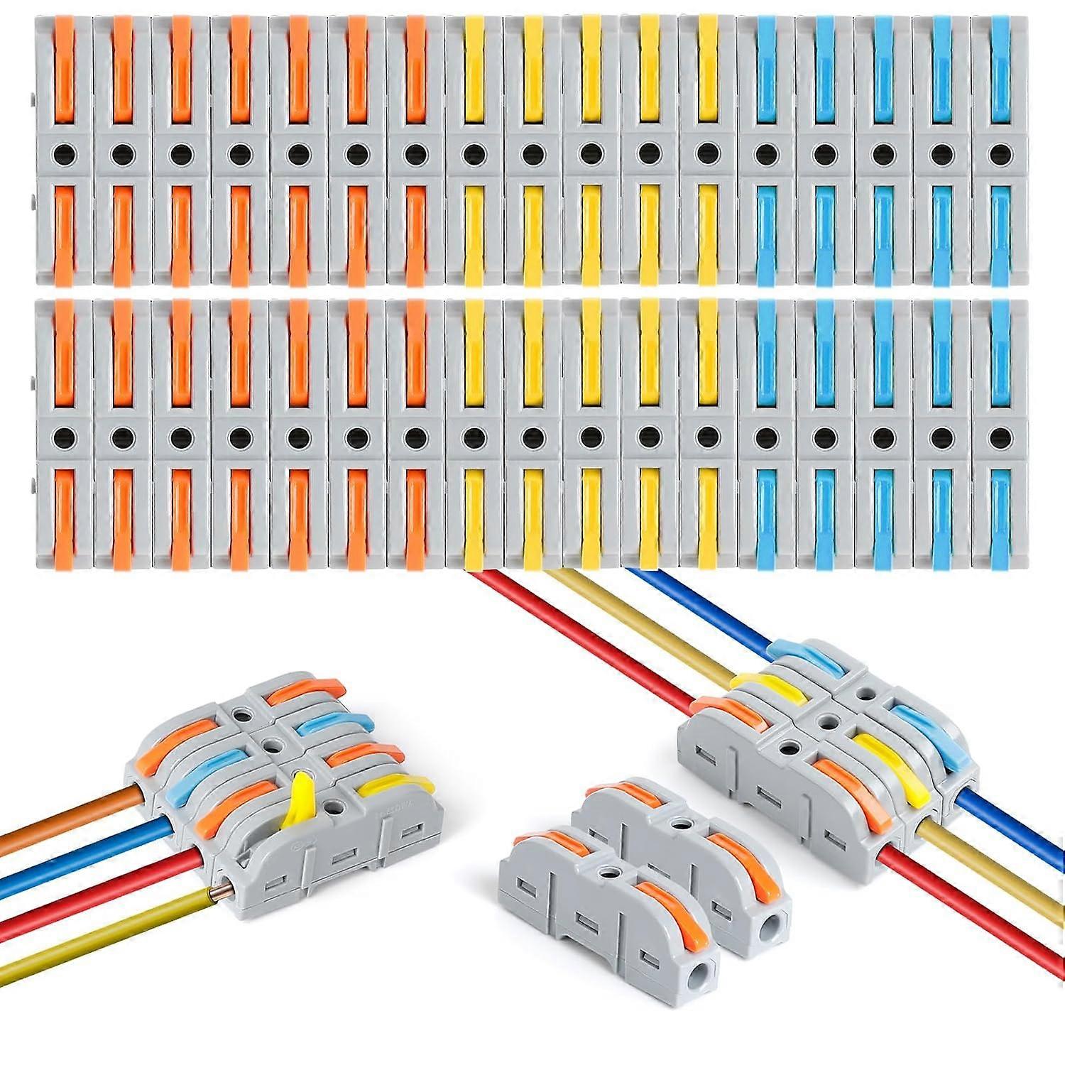 Electrical Connector, 34 Pieces Electrical Connectors Terminals
