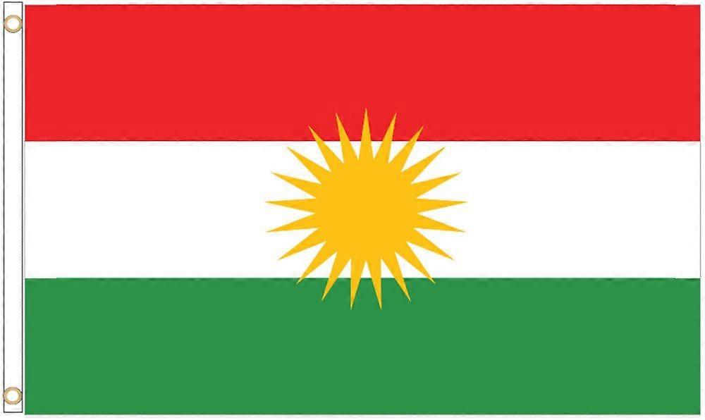 Kurdistanin polyesterilippu - Kokovalikoima AX 142