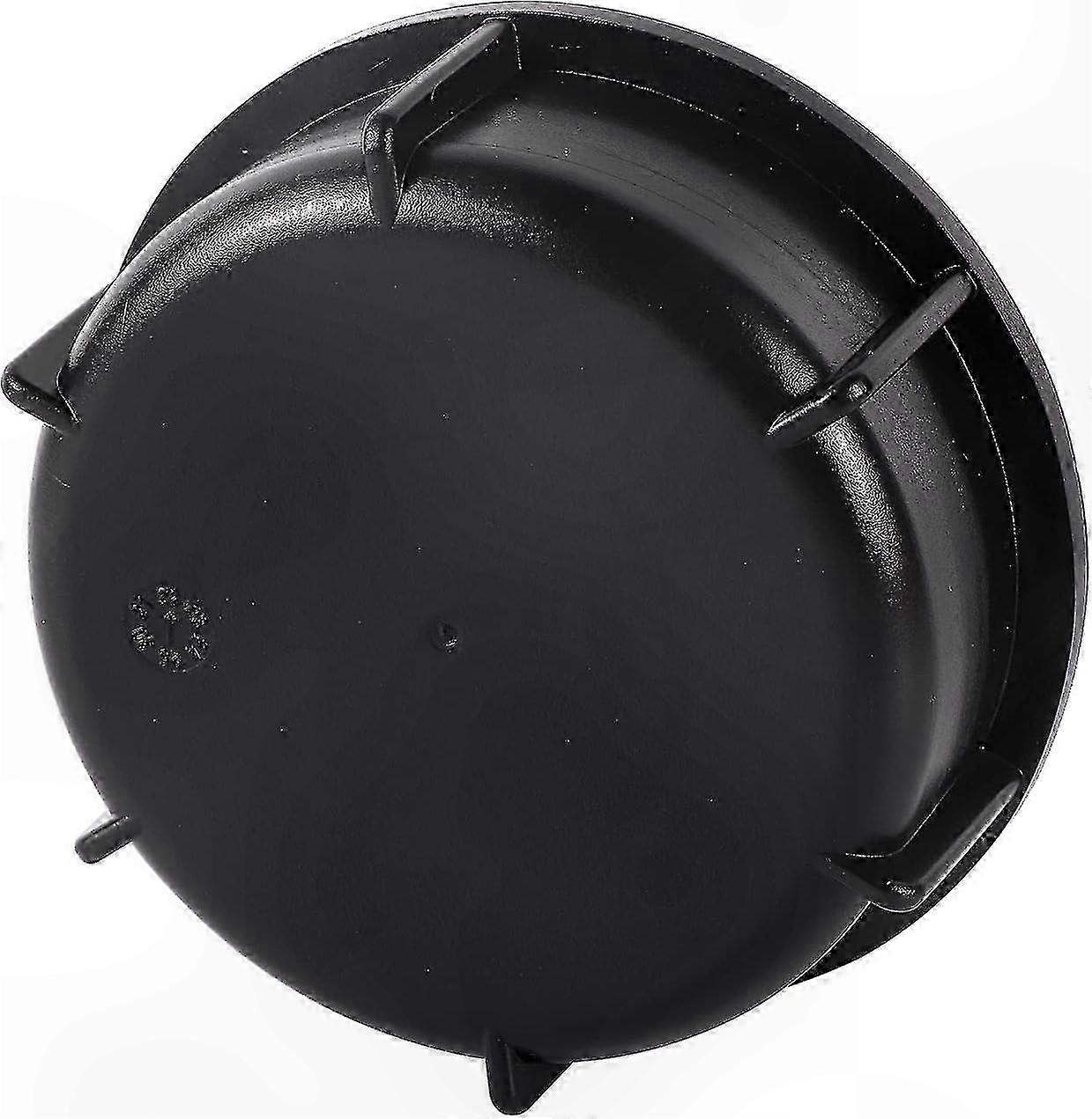 Black Pipe Cap Adapter for IBC Tank Valve Fittings Rainwater Storage Solution