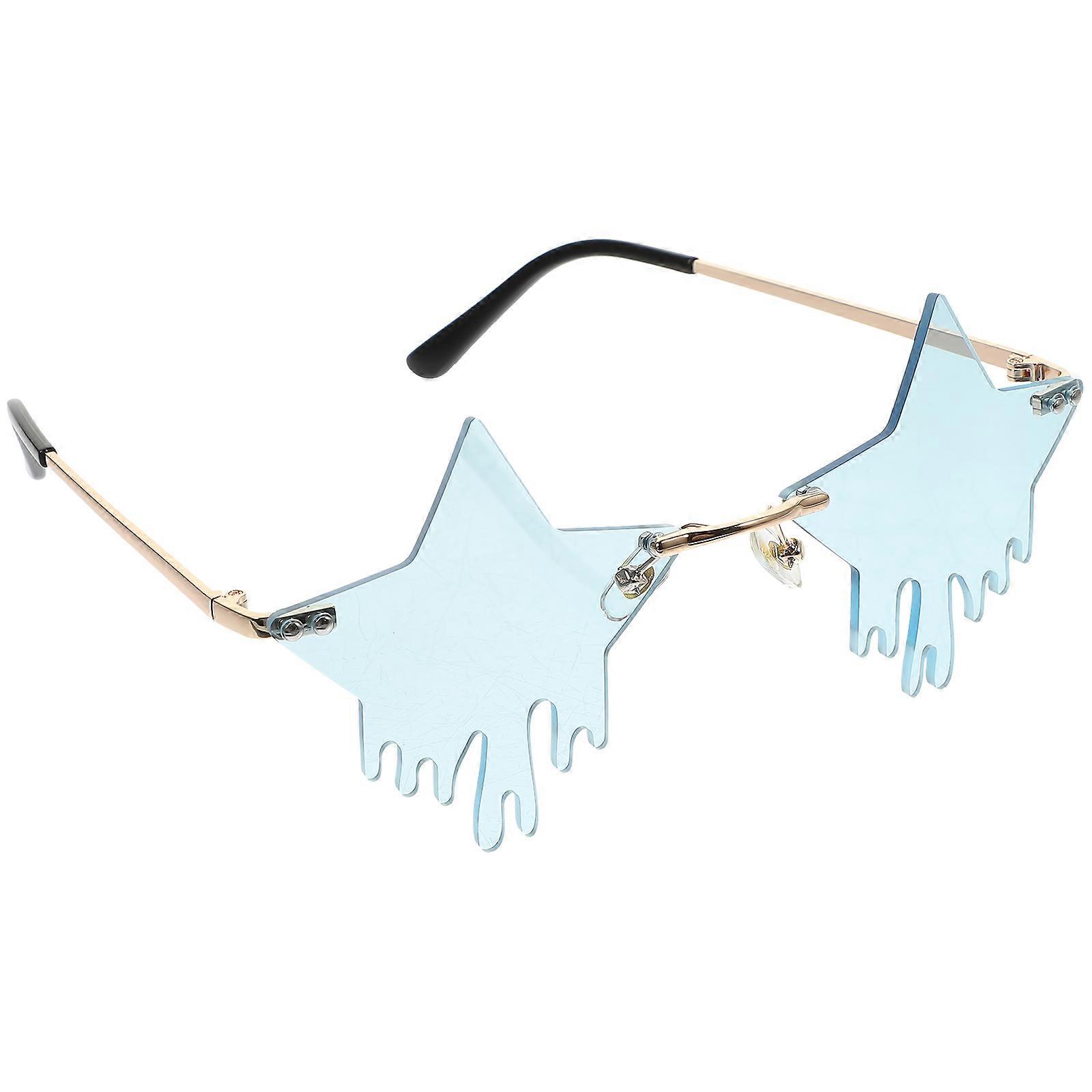 Rimless Party Eyeglasses Chic Style Ideal For Parties 16X14.4CM Multi-Use Function 5 Pairs