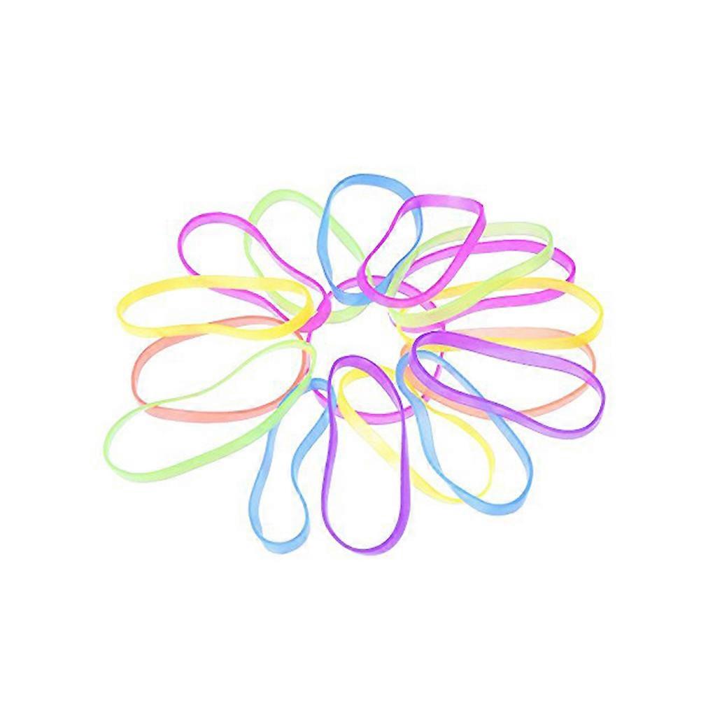Elastic Rubber Bands Disposable for Hair Binding 2000Pcs Colorful Set