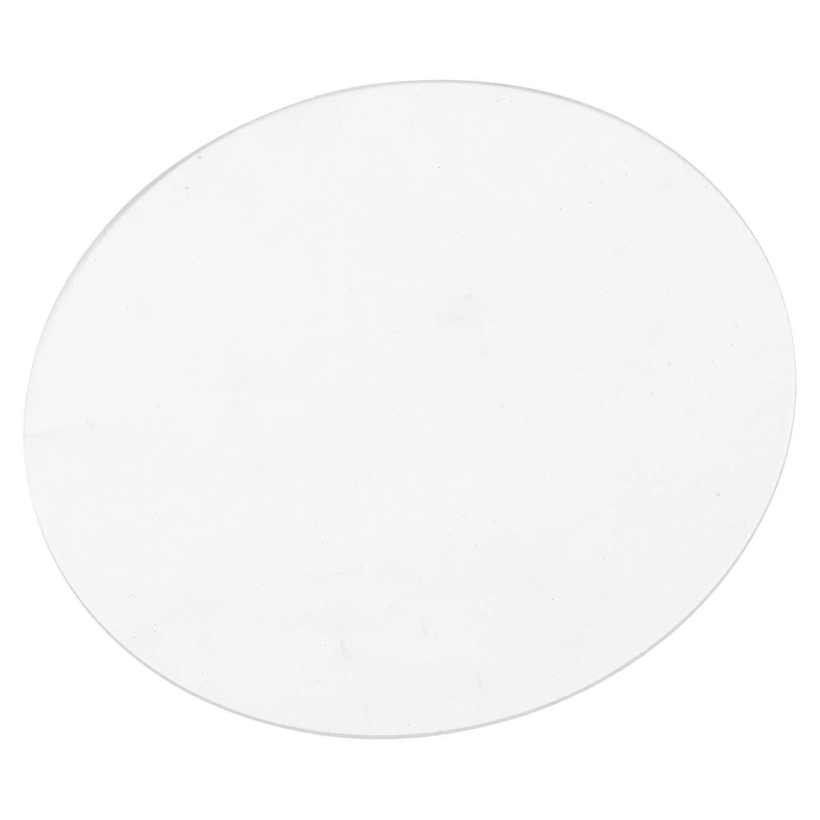 Acrylic Cake Circle Base Modern Elegant Party Decorations Reusable Round 1Pcs