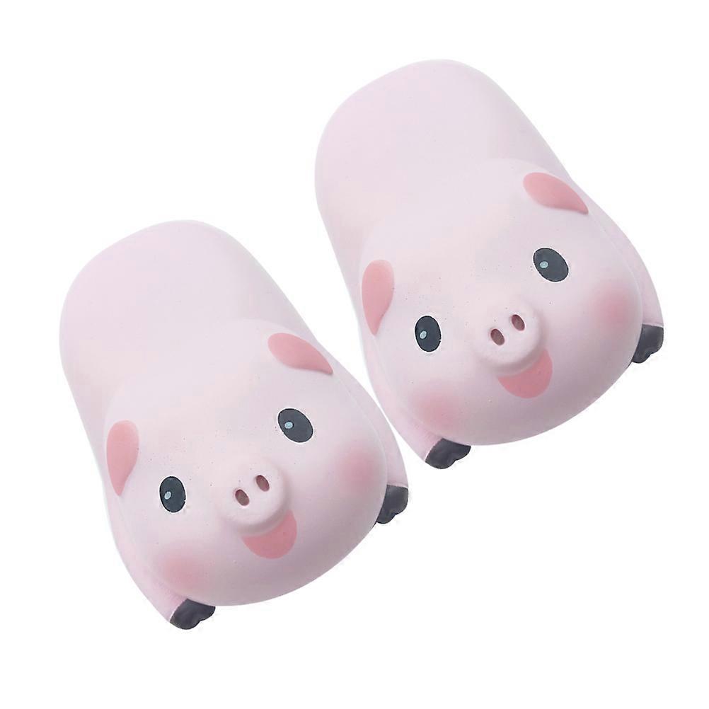 Ergonomics Mousepad Comfortable Wrist Support Office Use Pink Heart-Shaped 2Pack