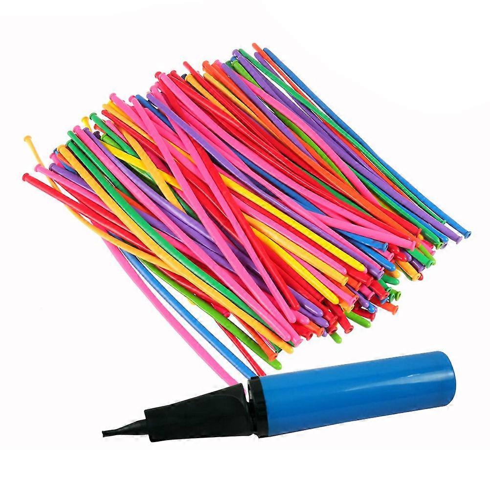 Long Balloons Latex Balloon for Decoration Use 402Pcs Assorted Color
