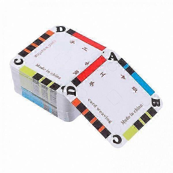 Weaving Cards for Loom Crafting Tools, 2 Packs of 100 Units, Ideal for DIY Projects and Gifting