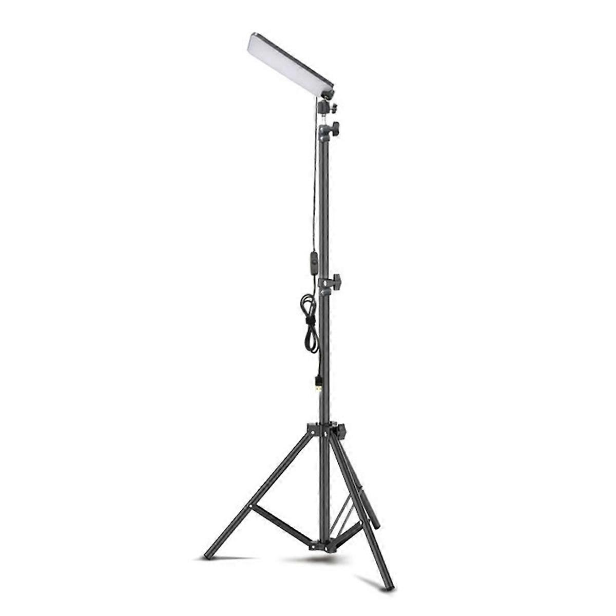 Portable Outdoor LED Work Light USB Tripod Camping Lamp