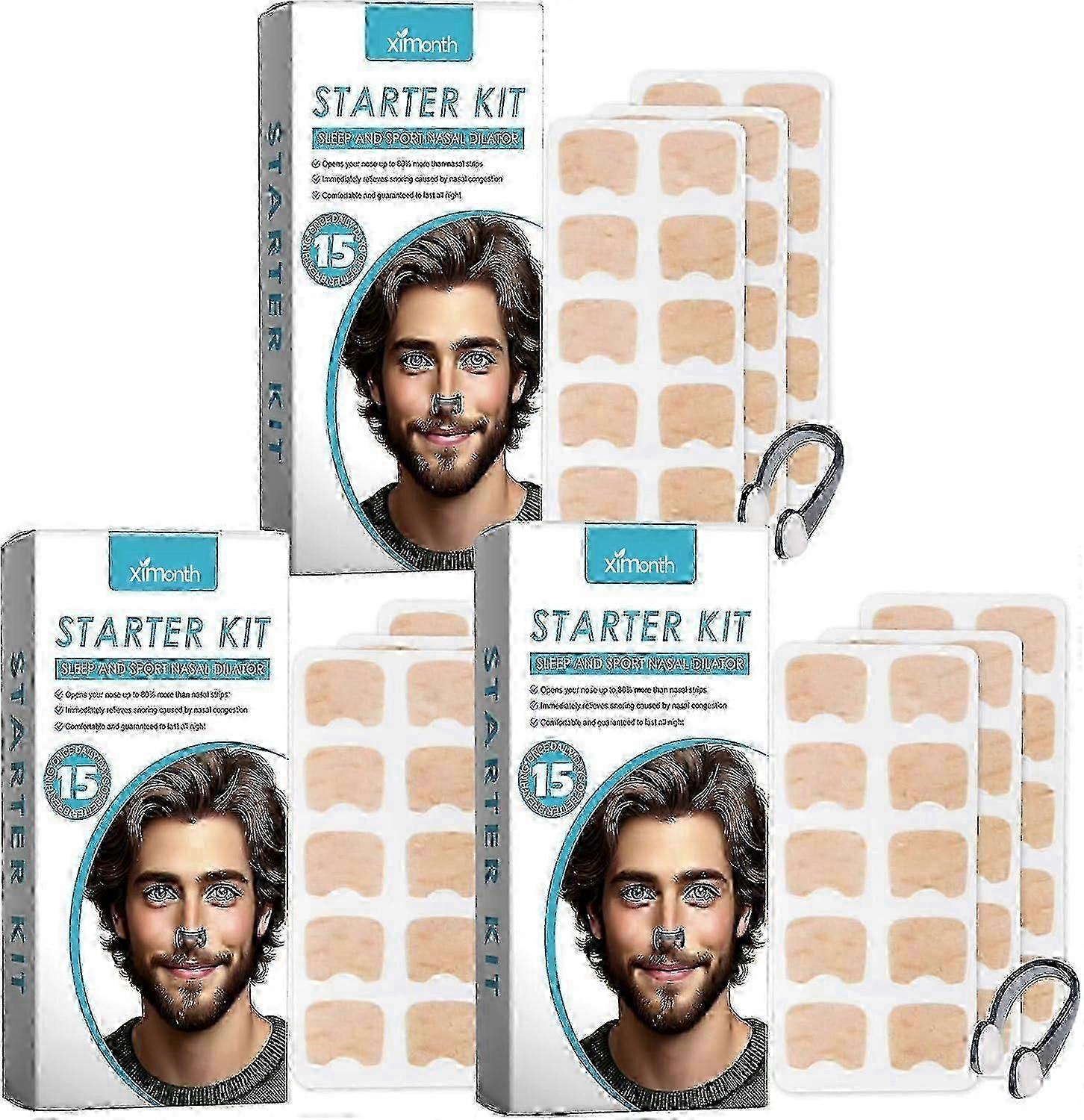 Magnetiske neseklemmer for pusting i nesen: Snorkingneseklips neseklemmer for snorking neseklemmer for pusting, magnetisk neseklips for snorking